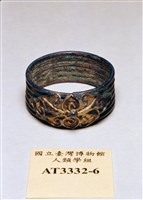 藏品(鑲金飾銀戒指)的圖片